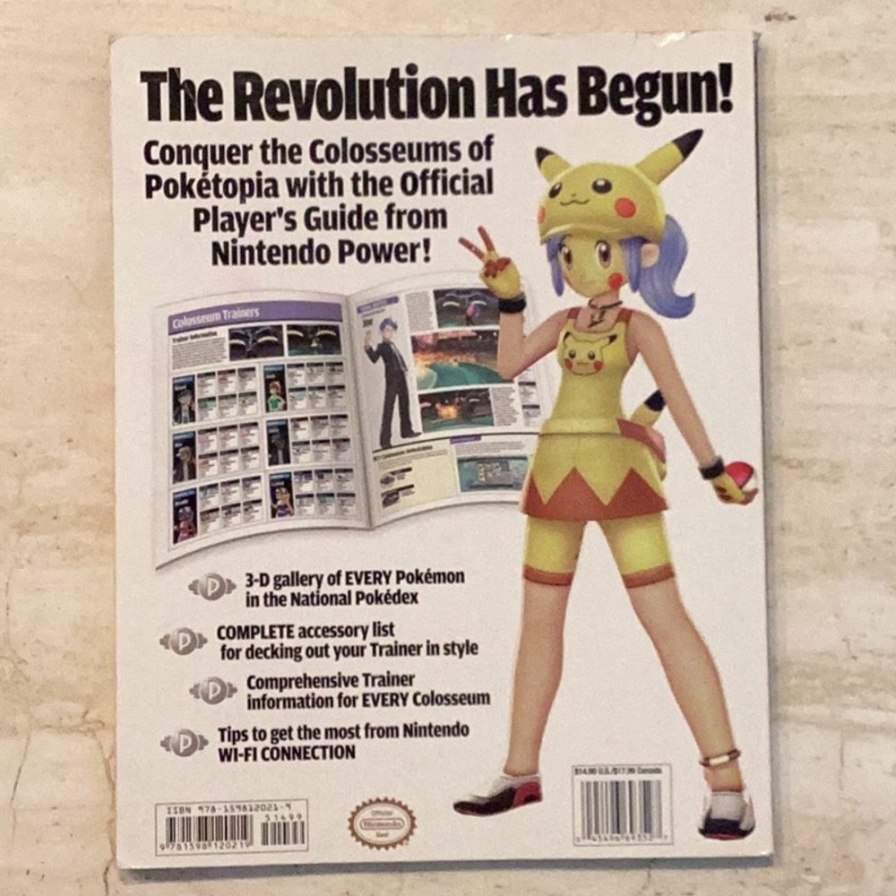 Pokemon Battle Revolution Wii Official Guide Nintendo Power Player’s Strategy - Picture 3 of 9